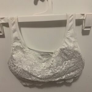 Super Cute White Lacey Bralette